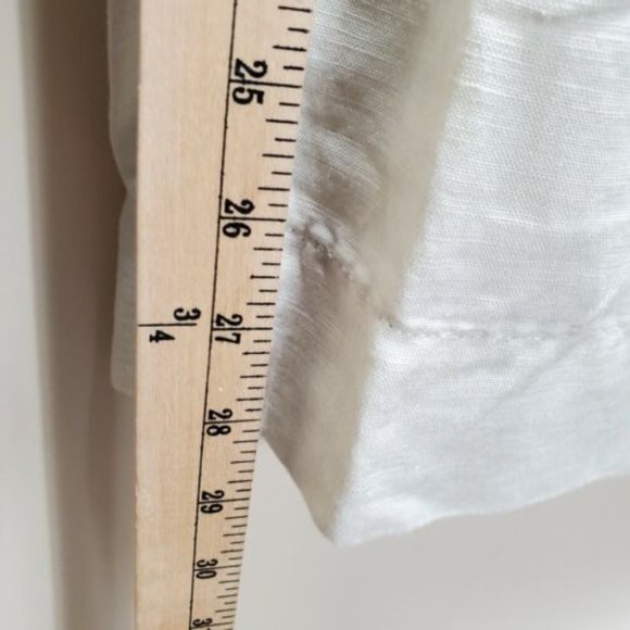 Lane Bryant Wide Leg Linen Blend Pants 14/16 khaki tan elastic pants NWT tie wai - Picture 7 of 9